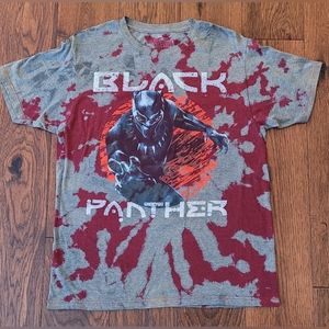 Black Panther Bleached Tee - Size Medium